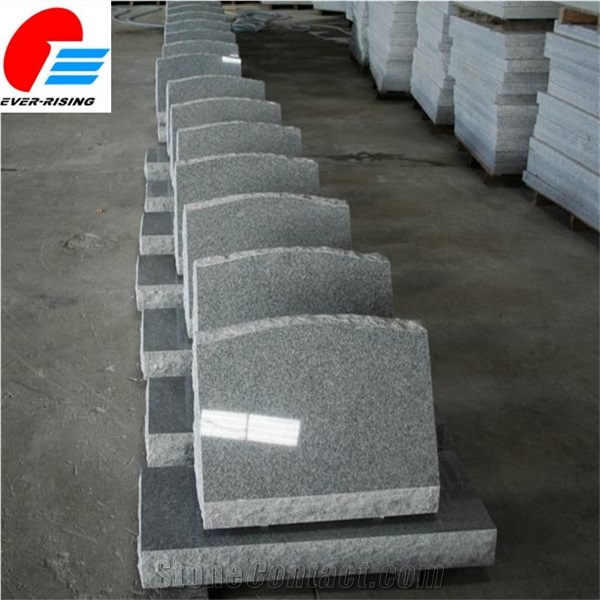Hot Sale Light Greyish Blue Granite G633 Slant