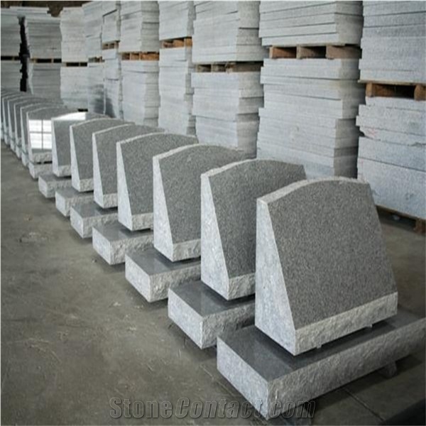 Hot Sale Light Greyish Blue Granite G633 Slant