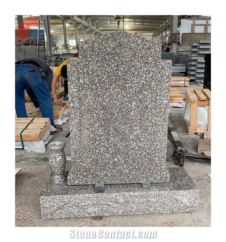 Hot Sales Cheap Upright Tombstone Special Design Cemetery