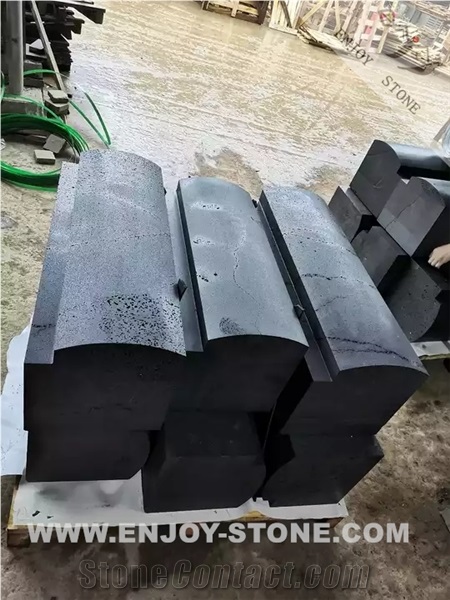 Black Basalt Stone Curbstone