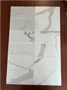 Artificial Stone Quartz Calacatta White From China