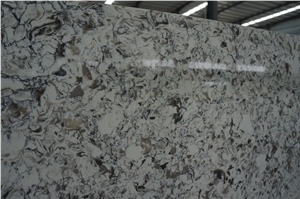Competitive Oyster Quartz 320*160*2 Cm Polished