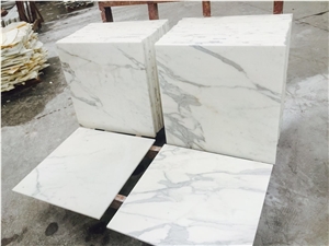 Hot Sale Calacata White Quartz Slabs With Competitive Price
