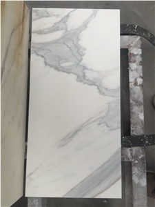 Hot Sale Calacata White Quartz Slabs With Competitive Price