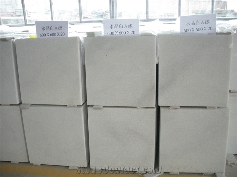 Hot Sales Artificial Quartz  Crystal White Big Slab