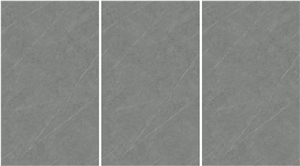 Light Armani Grey Sintered Stone Slab Tiles