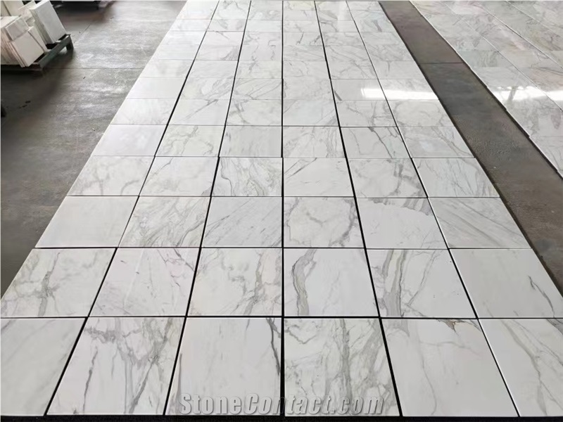 Nano Calacatta White Tiles With Good Price From China