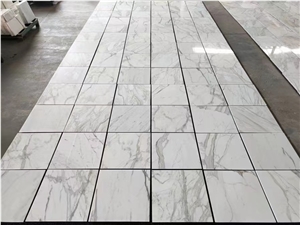 Nano Calacatta White Tiles With Good Price From China
