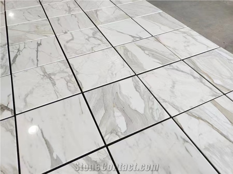 Nano Calacatta White Tiles With Good Price From China