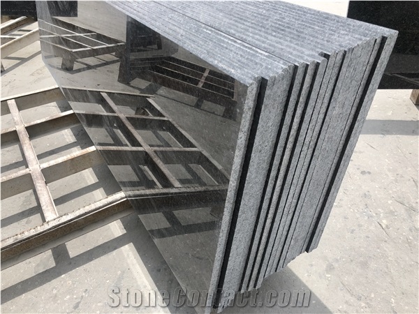 Competitive Black Granite Tiles Angola Black Granite