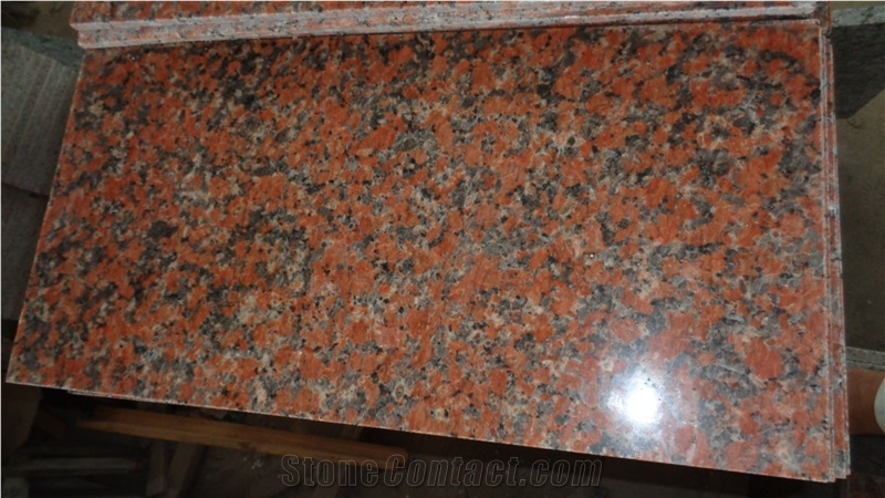 Competitive Price Maple Red Granite From China