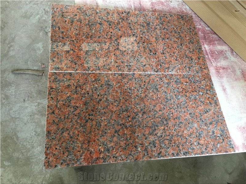 Competitive Price Maple Red Granite From China