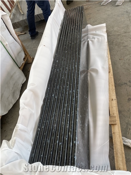 Emerald Green Pearl Granite Steps Tread Riser
