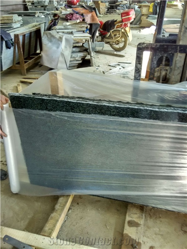 Forest Green Granite Tiles, Granite Slabs