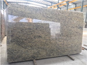 Giallo Santa Cecilia Color Granite  Slabs With High-Quality