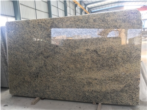 Giallo Santa Cecilia Color Granite  Slabs With High-Quality