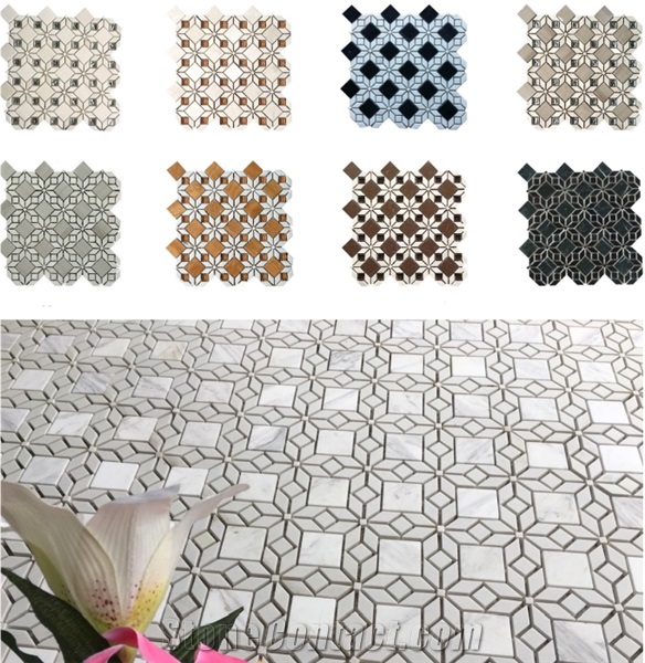Hot Sale! Pebble Mosaic Marble, Free Design, Customer Size