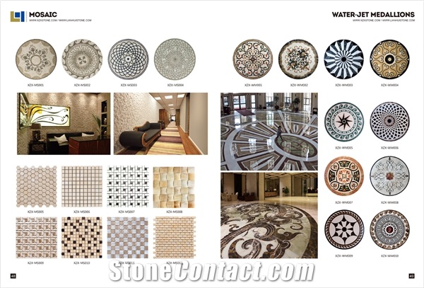 Hot Sale! Pebble Mosaic Marble, Free Design, Customer Size