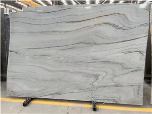Luxury Kinawa Light Quartzite Slabs