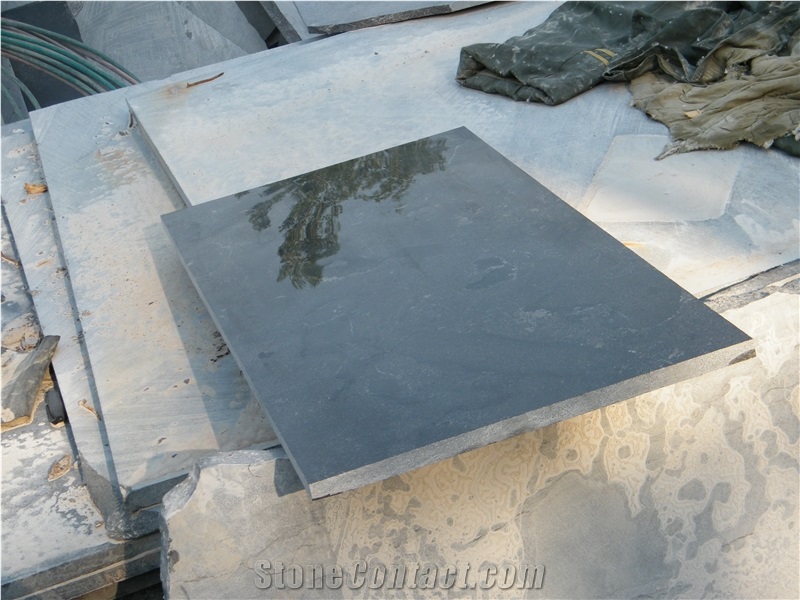 Shandong Blue Limestone Slabs, Limestone Tiles