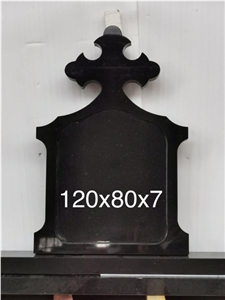 Shanxi Black Granite Headstone Monument