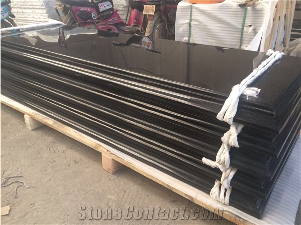 Shanxi Black Granite Island Tops, Customer Size,Best Price