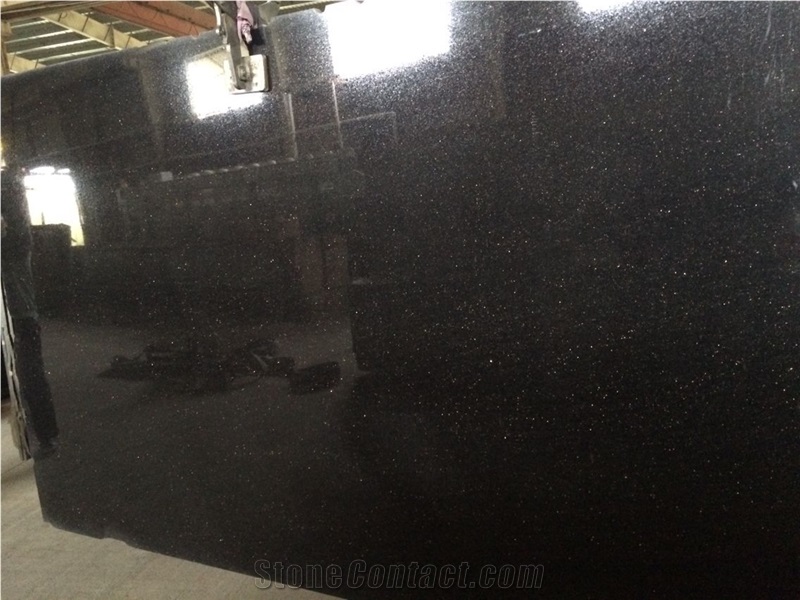 Top Quality Black Galaxy Granite
