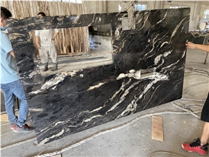 Cosmic Granite Countertop,Universe Black Granite Cooktop