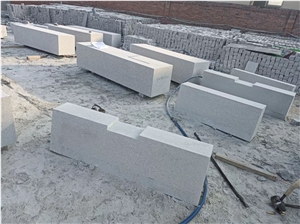 Grey Granite Car Parking Bollards,Stone Barriers
