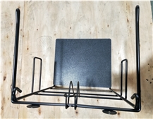 Customize Quartz Tile Sample Metal Display Stand Racks