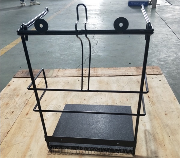 Customize Quartz Tile Sample Metal Display Stand Racks