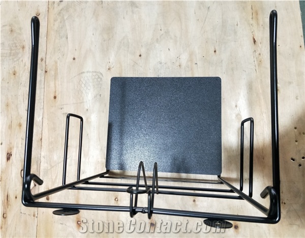 Customize Quartz Tile Sample Metal Display Stand Racks