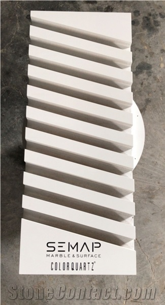 SRT120 Customized Mdf Quartz Display Stand