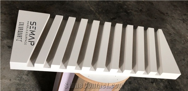 SRT120 Customized Mdf Quartz Display Stand