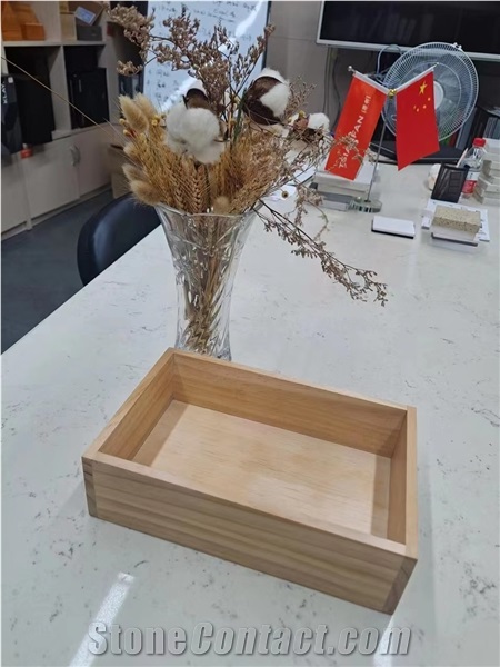 Varnished Wood Box