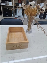 Varnished Wood Box