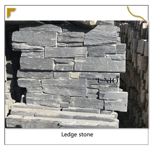 UNION DECO Black Slate Wall Cladding Natural Exterior Stone