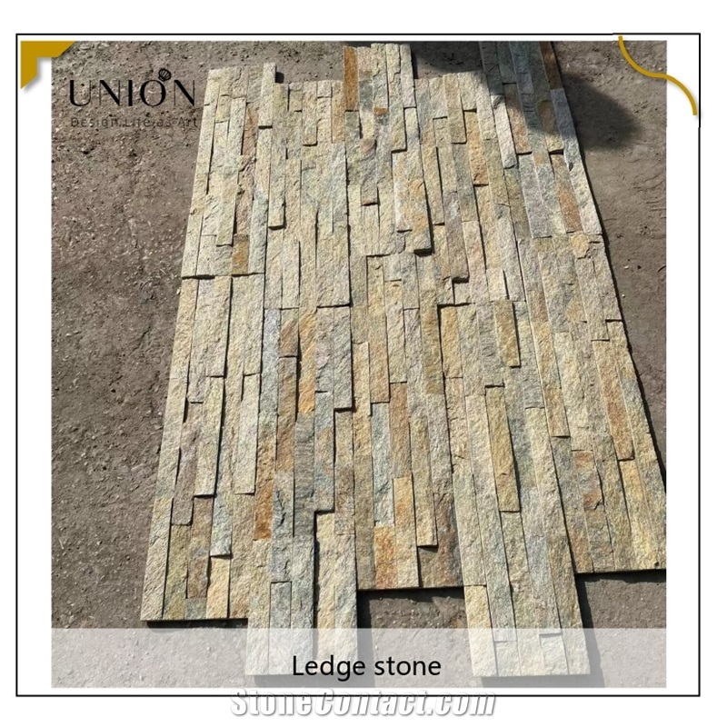 UNION DECO External Stone Wall Cladding Stacked Stone Panel