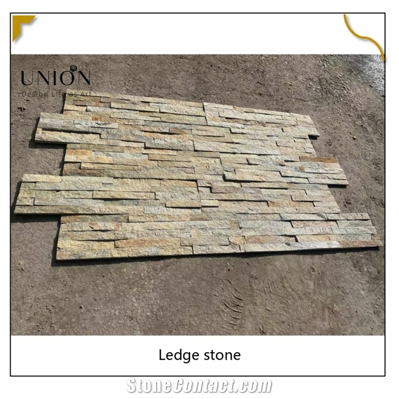 UNION DECO External Stone Wall Cladding Stacked Stone Panel