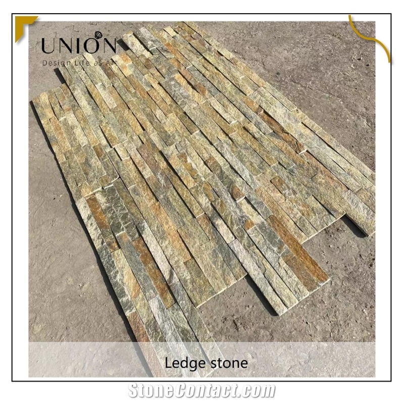 UNION DECO External Stone Wall Cladding Stacked Stone Panel