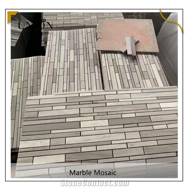 UNION DECO Marble Backsplash Mosaic Tile For Wall Floor Tile