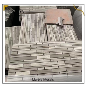 UNION DECO Marble Backsplash Mosaic Tile For Wall Floor Tile