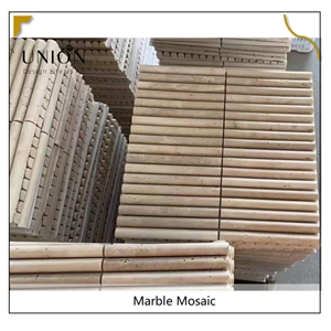 UNION DECO Marble Backsplash Mosaic Tile For Wall Floor Tile