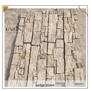UNION DECO Natural Split Culture Stone Granite Ledger Panels