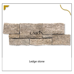 UNION DECO Natural Split Culture Stone Granite Ledger Panels