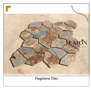 UNION DECO Outdoor Wall Floor Decorative Slate Floor Tiles
