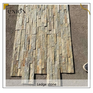 UNION DECO Z Shape Interlock Quartzite External Wall Stone