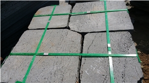 Lava Stone/ Basalt With Holes Paving Stone