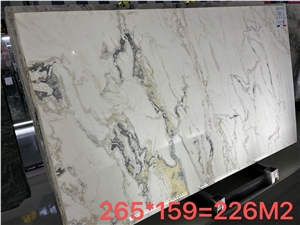 Caribbean Island Marble, Oyster White; Dover White