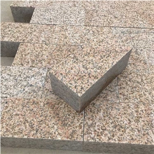 Flamed G682 Yellow Rusty Granite Paving Stone